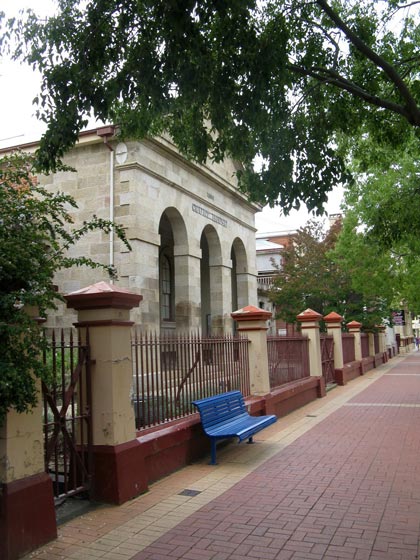 Albury courthouse designed by Colonial Architect, Alexander Dawson, and completed in 1860. Photo: Peter de Waal