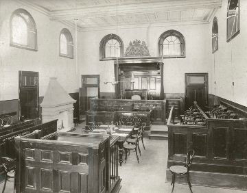 Gundagai courthouse interior, n.d. Photo id: SRNSW 4346_a020_a0200000082.jpg