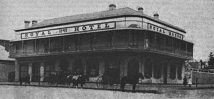 Royal Hotel, Yass. Image: Australian Town and Country Journal, Sat 1 Dec 1900 p. 35. Reproduction: Peter de Waal Royal Hotel, Yass. Image: Australian Town and Country Journal, Sat 1 Dec 1900 p. 35. Reproduction: Peter de Waal