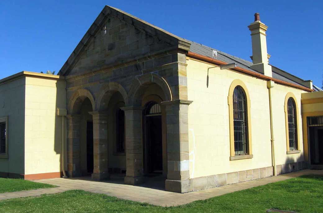 Old Wollongong courthouse. Photo: Peter de Waal