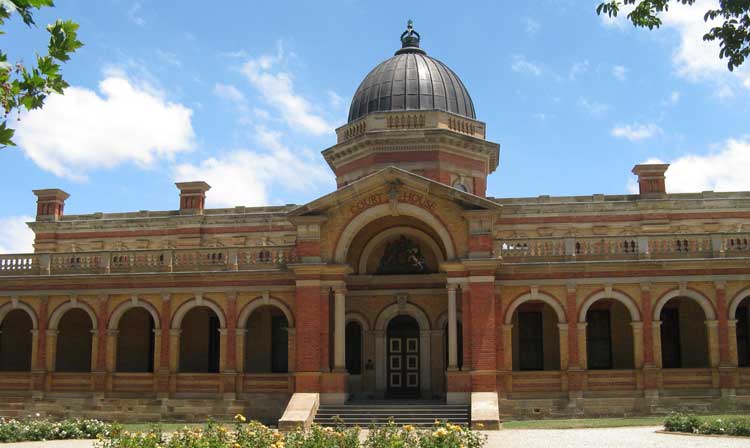 Goulburn Courthouse designed by Colonial Architect, James Barnet. Photo: Peter de Waal