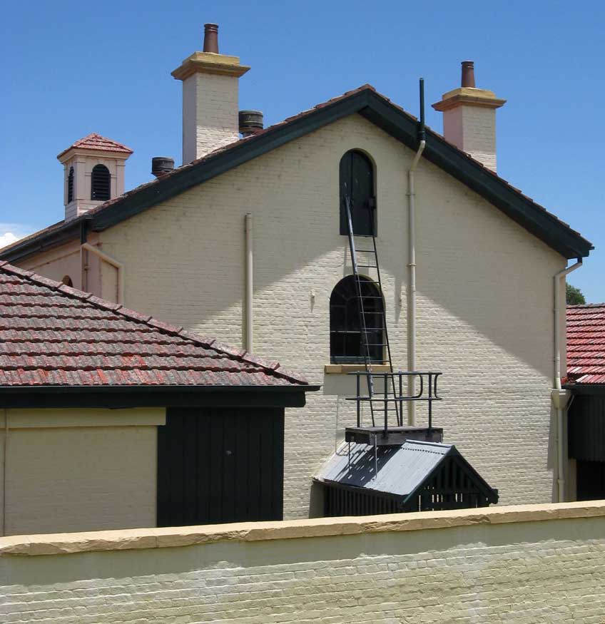 East Maitland courthouse, rear view. Photo: Peter de Waal