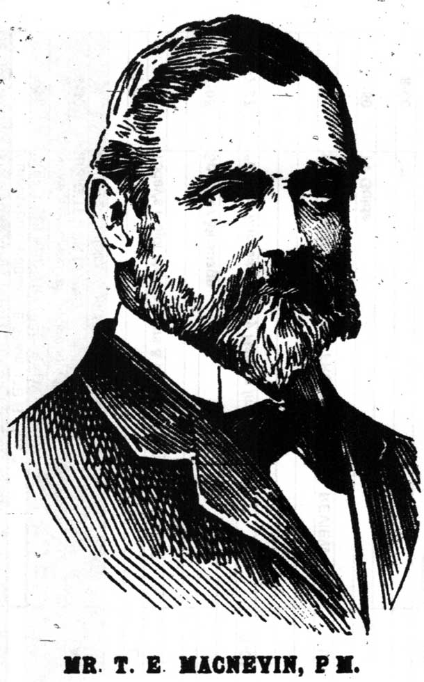 Thomas Edwin MacNevin, Par- ramatta PM. Reproduction: Peter de Waal Thomas Edwin MacNevin, Par- ramatta PM. Reproduction: Peter de Waal