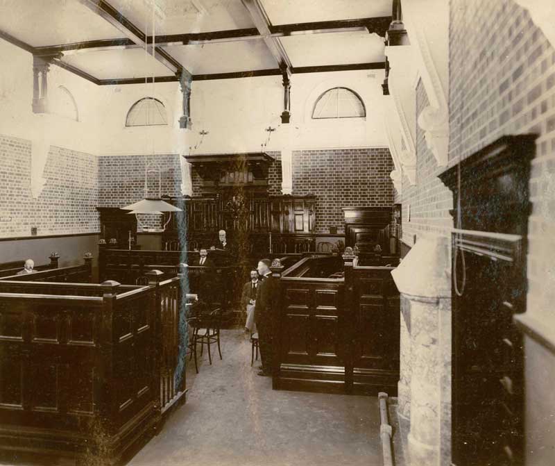 Bourke courthouse interior. Photo ID: SRNSW 4346_a020_a020000059.jpg