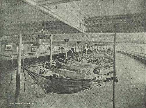 Sobraon boys in their hammocks. Image: The Australian Children’s Newspaper, Thu 30 Mar 1899, p. 8. Reproduction: Peter de Waal Sobraon boys in their hammocks. Image: The Australian Children’s Newspaper, Thu 30 Mar 1899, p. 8. Reproduction: Peter de Waal