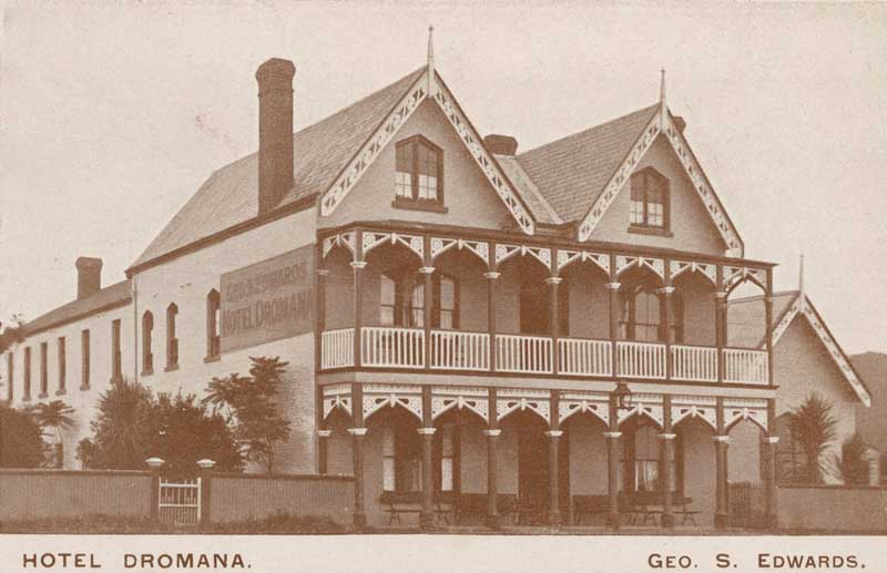 Hotel Dromana, Victoria, c. 1909. Image: Vic State Library collection, H90.140/186. Reproduction: Peter de Waal