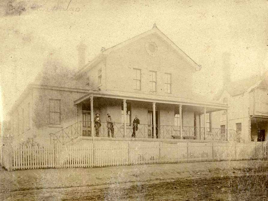 Bega courthouse, opened 1881. Photo ID: SRNSW 4346_a020_ a0200 00333.jpg