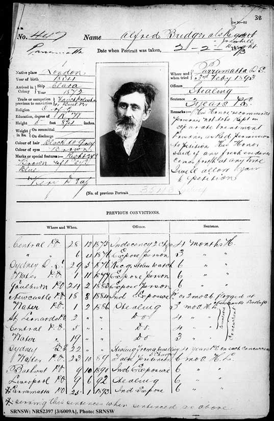 SRNSW: NRS2397, [3/6009a], Parramatta photographic description book, 1891-1897, No. 447, p. 38, R5136. Emphasis added.