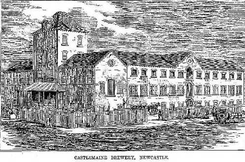 Woods’s Brewery, Newcastle, erected 1875-6. Image: Illustrated Sydney News and New South Wales Agriculturalist and Grazier, (NSW), Sat 13 Jul 1878, p. 9. Reproduction Peter de Waal