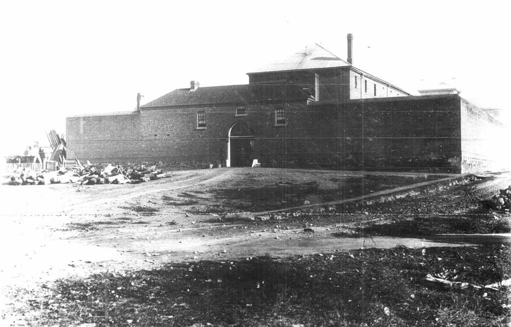 Old Bathurst gaol, n.d. SRNSW [NRS4481], Government Printing Office Glass Negatives, photo 719
