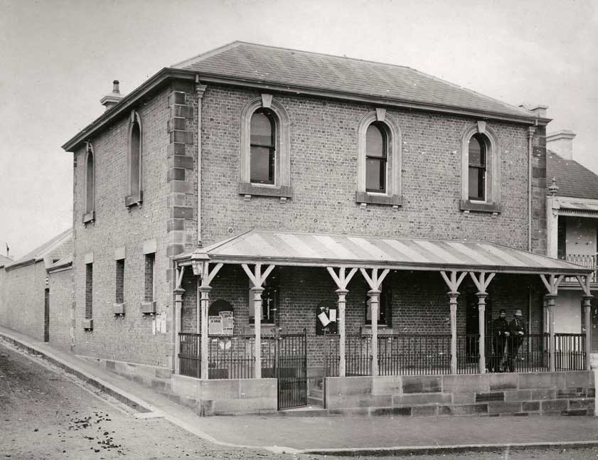 Redfern (old) police station - corner George and Turner Streets, Redfern, n.d. Photo ID: SRNSW 4346_a020_a020000135.jpg Redfern (old) police station - corner George and Turner Streets, Redfern, n.d. Photo ID: SRNSW 4346_a020_a020000135.jpg