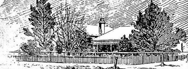 Queanbeyan courthouse. Image: Australian Town and Country Journal, (Sydney, NSW), Sat 15 Apr 1893, p. 26.. Reproduction: Peter de Waal
