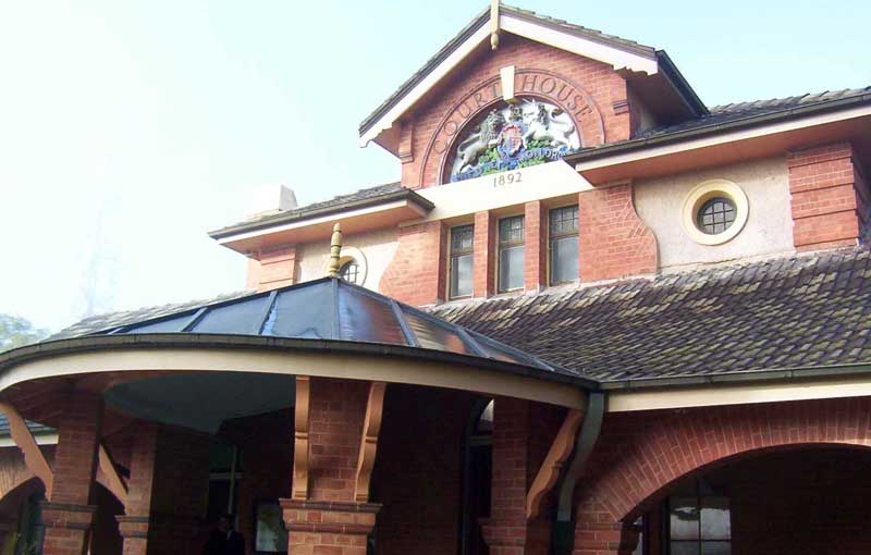 Hay courthouse opened Oct 1892. Photo: Peter de Waal Hay courthouse opened Oct 1892. Photo: Peter de Waal
