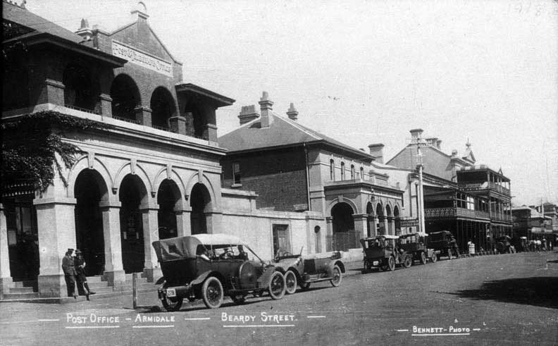 Main street (Beardy Street), Armidale, n.d. Image: NSW State Library collection. Reproduction: Peter de Waal