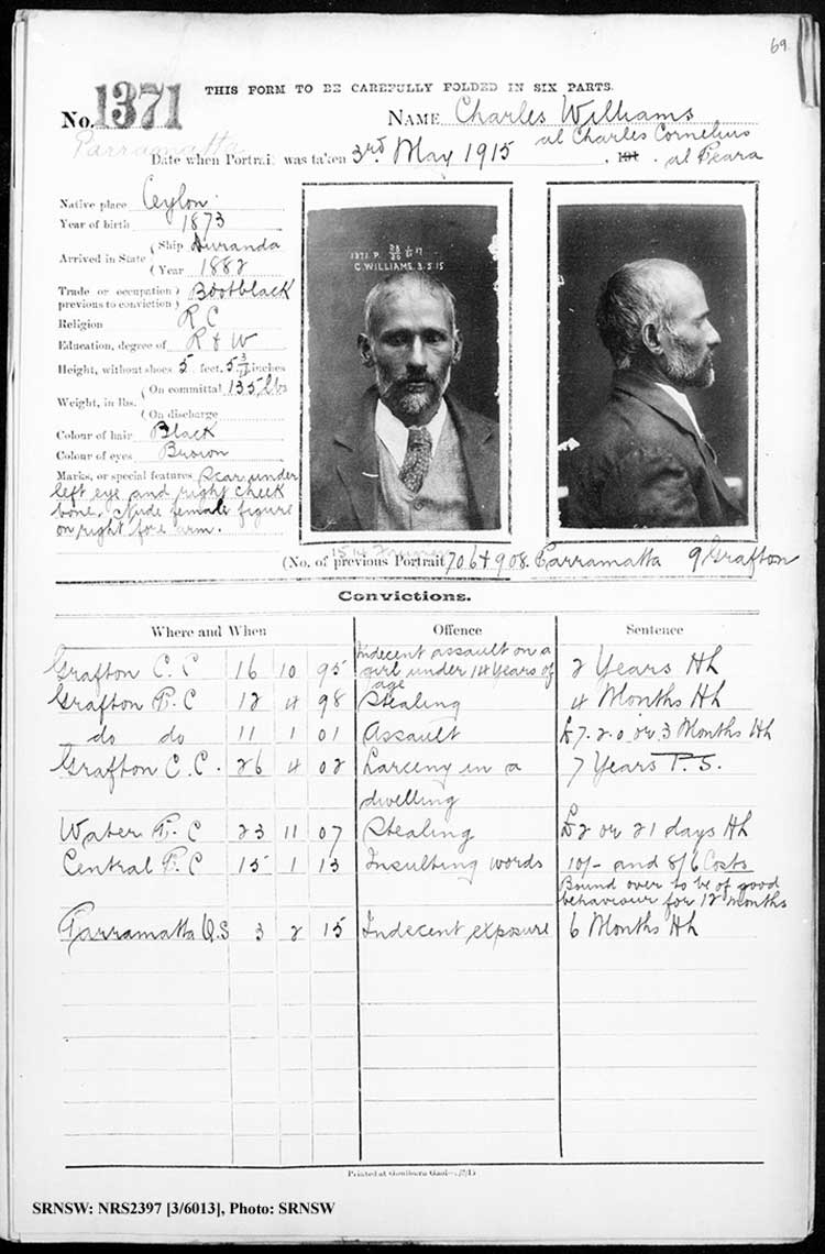 SRNSW: NRS2397, [3/6013], Parramatta photographic description book, 1914-1917, No. 1371, p. 69, R5138