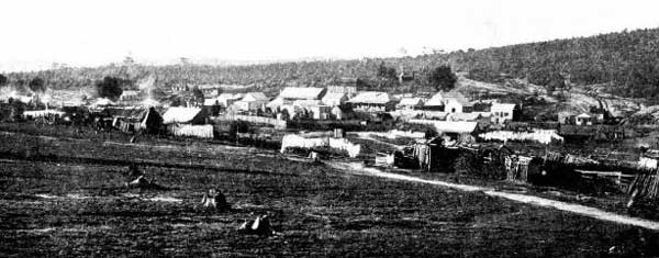 Township of Burraga – looking north. Photo by JJ Heylen, Burraga. Image: The Sydney Mail and NSW Advertiser, (NSW), Sat 14 Jul 1900, p. 87. Reproduction: Peter de Waal