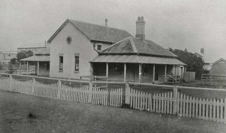 Port Macquarie courthouse, built 1869. Photo ID: SRNSW 4346_a020 _a020000106.jpg