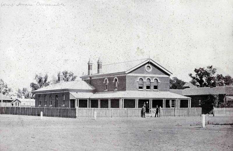 Coonamble courthouse, built 1881. Photo ID: SRNSW 4346_ a020_ a020000331.jpg