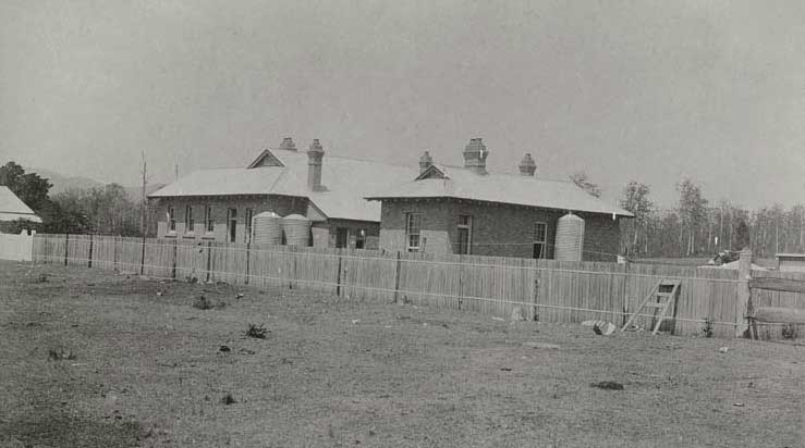 Wauchope courthouse and police station, built 1902. Photo ID: SRNSW 4346_a020_a020000103.jpg