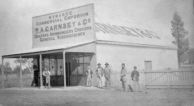 Nymagee, NSW, c. 1884. Image: NSW State Library collection. Reproduction: Peter de Waal