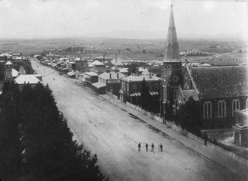 William Street, Bathurst, c. 1888. Image: NSW State Library collection. Reproduction: Peter de Waal