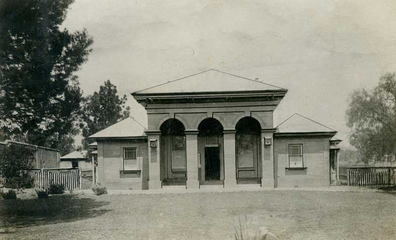 Murrurundi courthouse, 1840. Image: University of Newcastle cultural collection. Reproduction: Peter de Waal