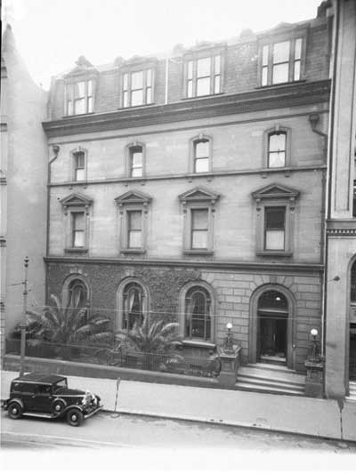 The NSW Club, 25-31 Bligh Street, Sydney. Image: NSW State Library collection. Reproduction: Peter de Waal