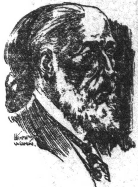 Jens Paul Berg. Image: Truth, (Brisbane, Qld), Sun 4 Mar 1923, p. 11. Reproduction: Peter de Waal