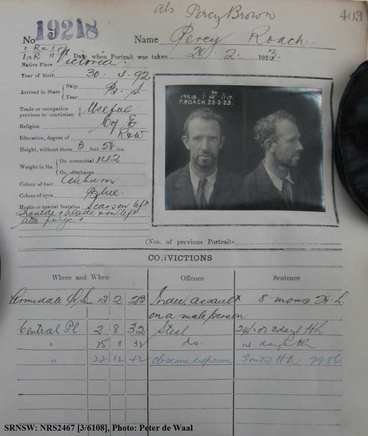 SRNSW: NRS2467, [3/6108], No. 19218.