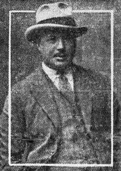 William Brauner. Image: Truth, (Syd, NSW), Sun 10 Oct 1926, p. 13. Reproduction: Peter de Waal
