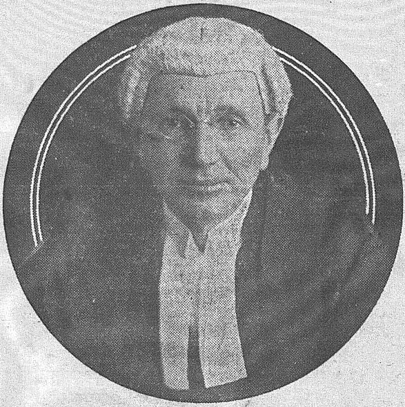 Mr Justice Ferguson. Image: Truth, (Syd, NSW), Sun 5 Dec 1926, p. 13. Reproduction: Peter de Waal