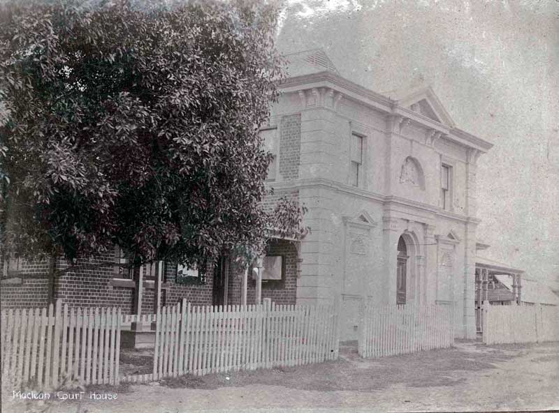 Maclean courthouse, built 1893. Photo ID: SRNSW 4346_a020_ a020000094.jpg. Reproduction: Peter de Waal