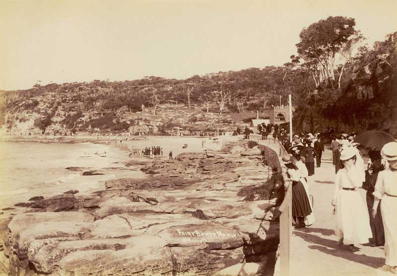 Fairy Bower, Manly, c. 1900-1910. Image: NSW State Library collection. Reproduction: Peter de Waal