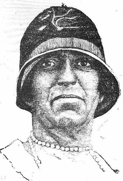 Lilian May Armfield, NSW police officer. Image: Truth, (Syd, NSW), Sun 25 Mar 1928, p. 12. Reproduction: Peter de Waal