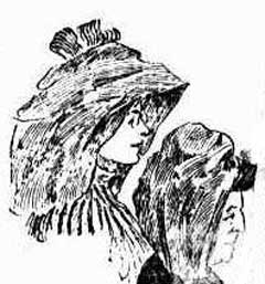 Alice Gowan, left, and Mrs Dewhurst. Image: Truth, (Syd, NSW), Sun 10 Mar 1912, p. 6. Reproduction: Peter de Waal