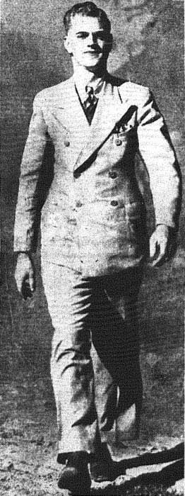 Mikiel John Adams. Image: Truth, (Syd, NSW), Sun 18 Apr 1937, p. 1. Reproduction: Peter de Waal